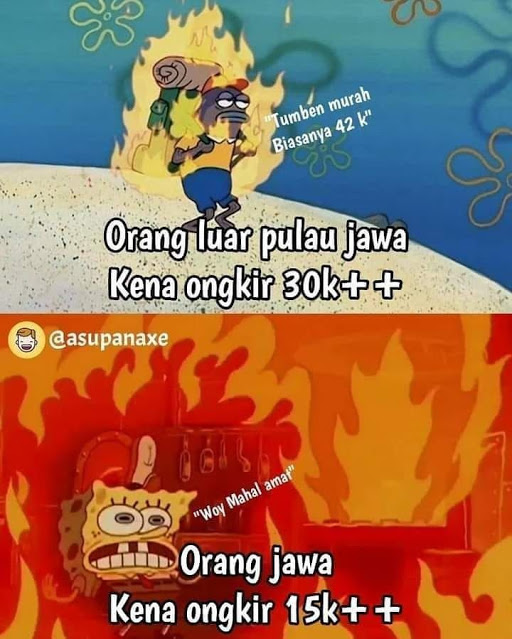 Meme Barang Murah Tapi Berat Diongkir